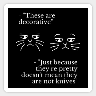 Feline Dialogues 7 Sticker